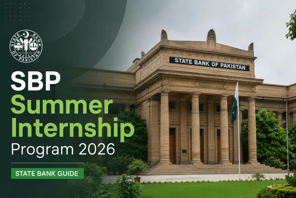 SBP Summer Internship Program 2026 | State Bank Guide