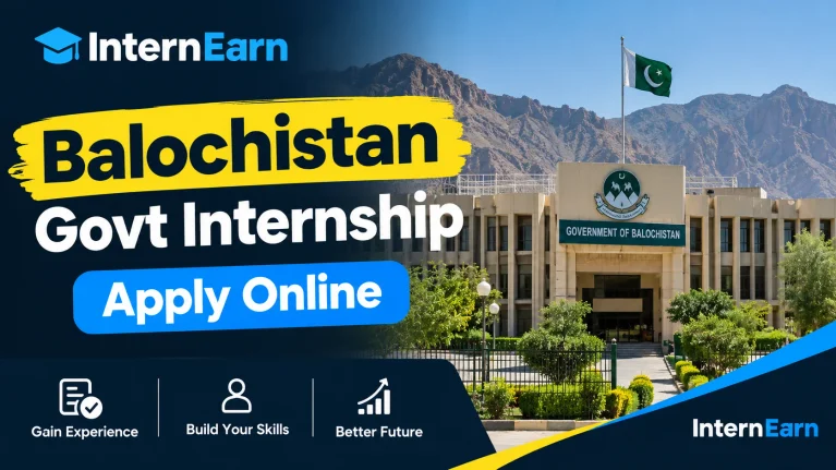 Balochistan Govt Internship 2026 Apply Online