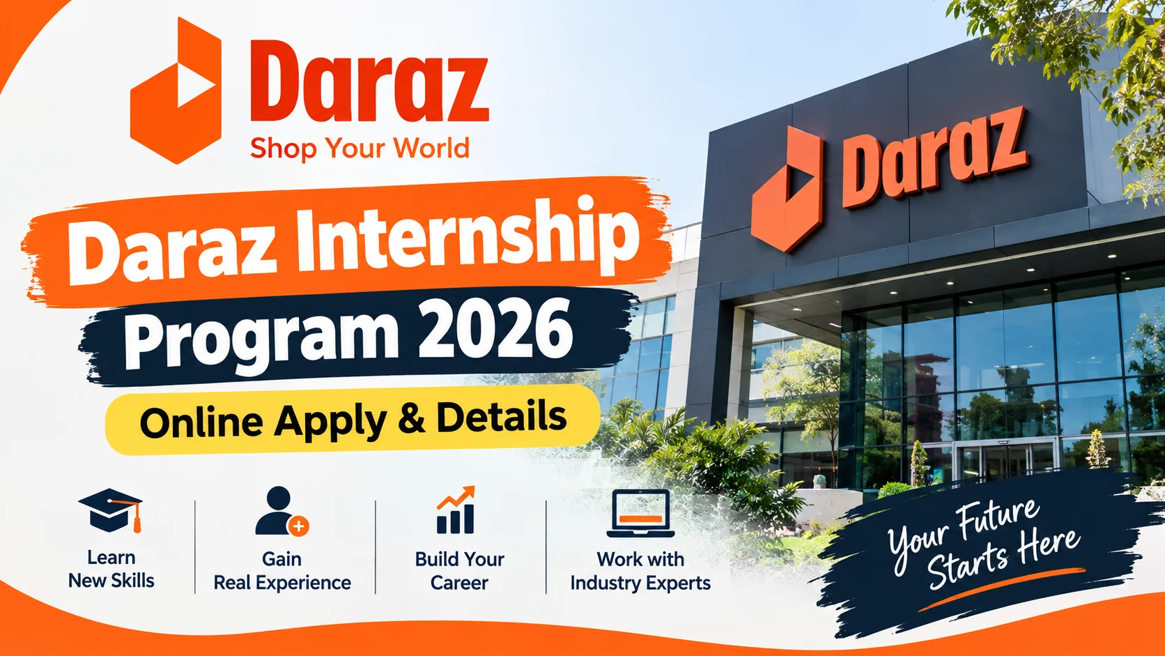 Daraz Internship Program 2026 Online Apply & Details