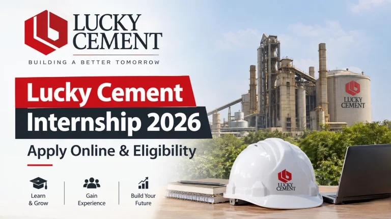 Lucky Cement Internship 2026 Apply Online & Eligibility