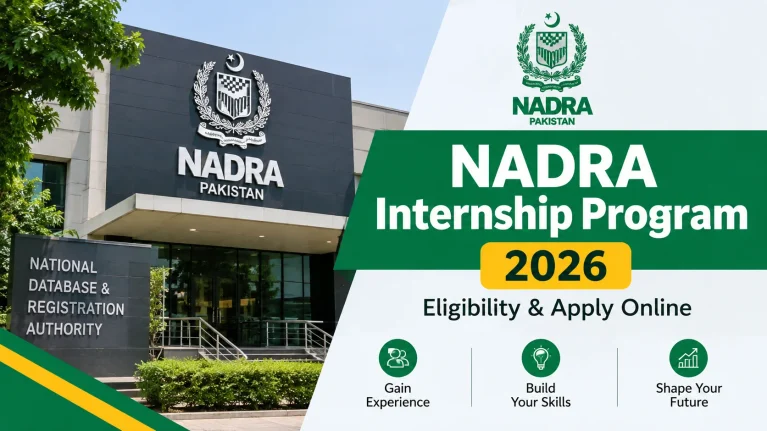 NADRA Internship Program 2026 Eligibility & Apply Online