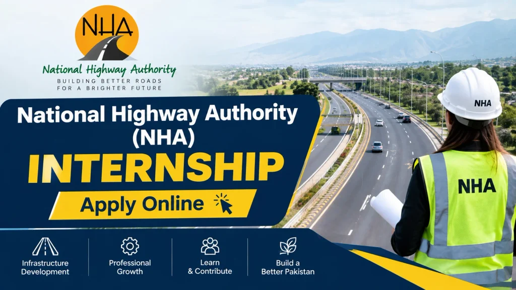 National Highway Authority Internship 2026 Apply Online