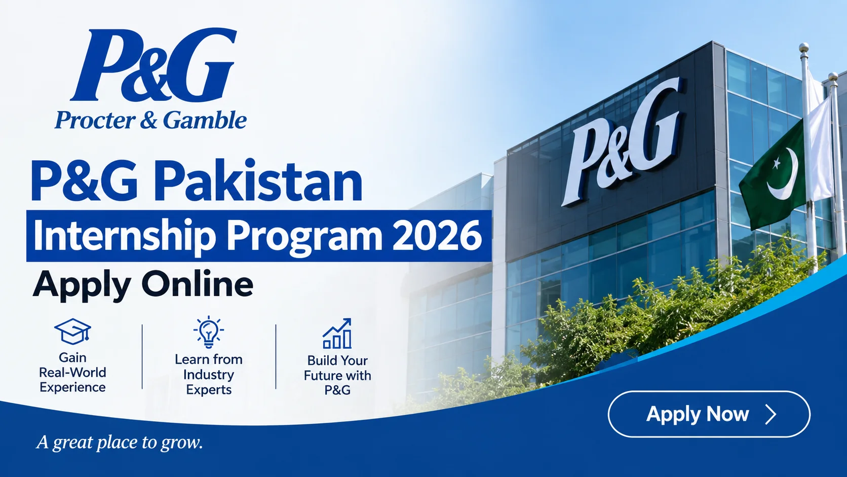 P&G Pakistan Internship Program 2026 Apply Online