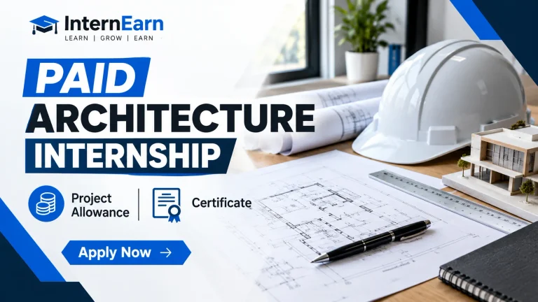 Paid Architecture Internship 2026 Project Allowance & Certificate