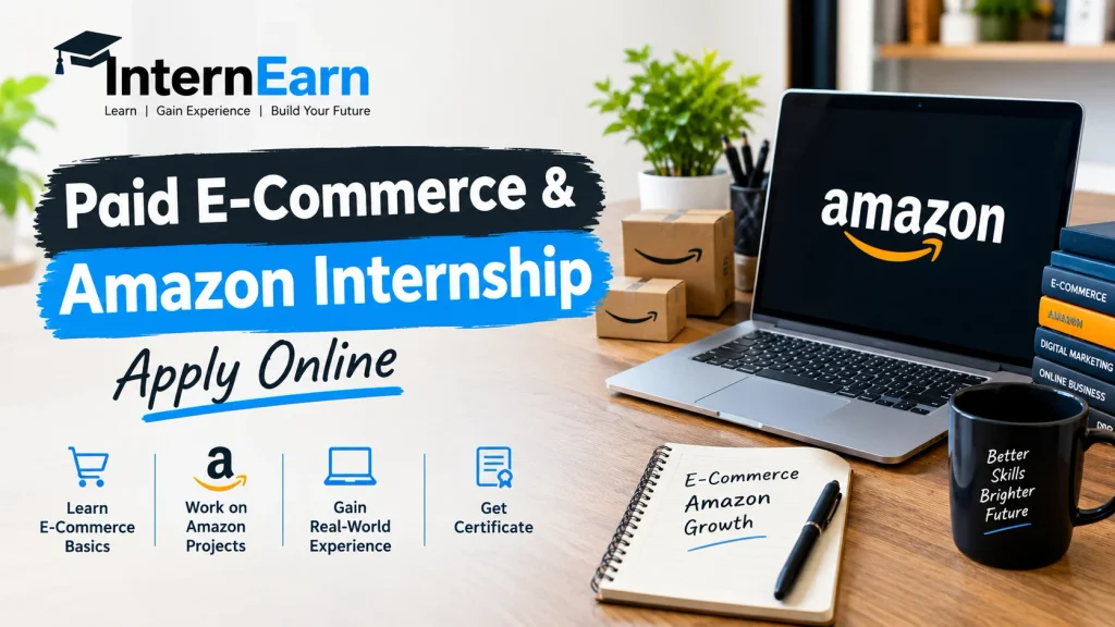 Paid E-Commerce & Amazon Internship 2026 Apply Online