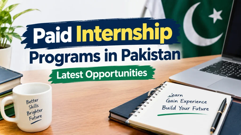 Paid Internship Programs 2026 in Pakistan Latest Opportunities