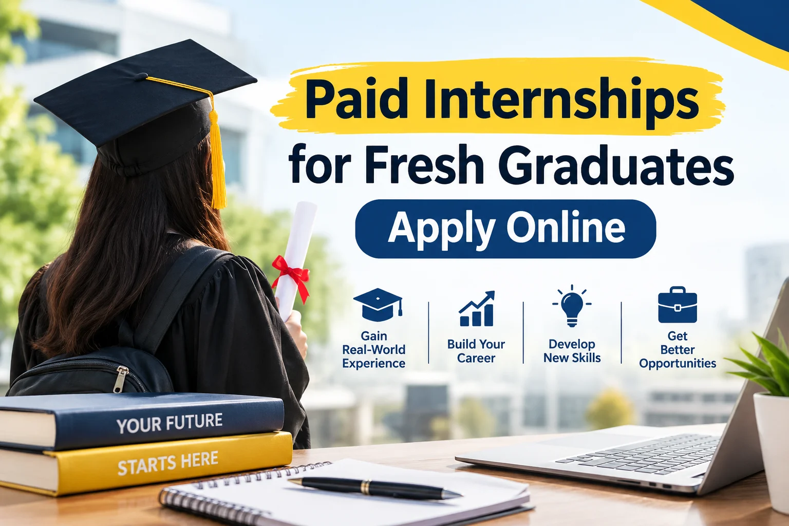 Paid Internships for Fresh Graduates 2026 Apply Online