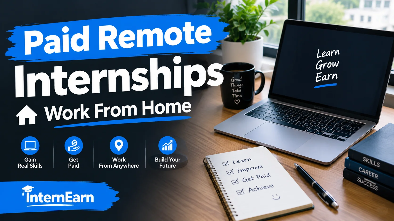 Paid Remote Internships 2026 Work From Home InternEarn