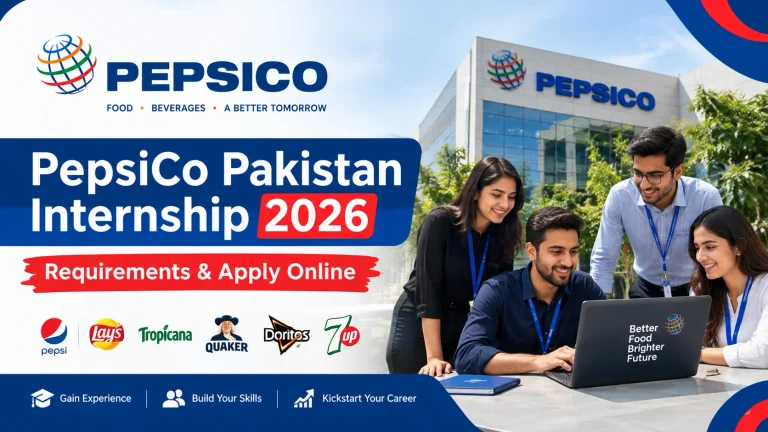 PepsiCo Pakistan Internship 2026 Requirements & Apply Online