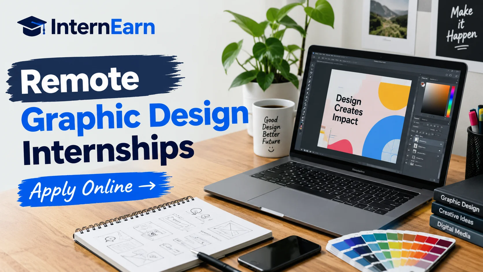 Remote Graphic Design Internships Apply Online InternEarn