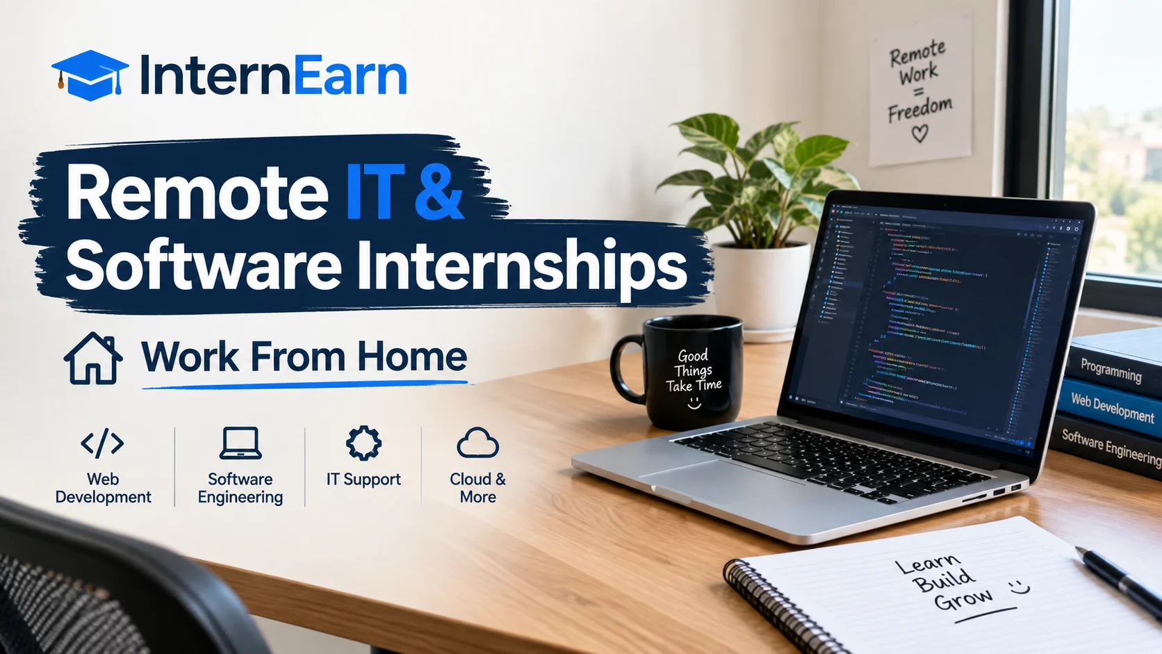 Remote IT & Software Internships Work From Home InternEarn