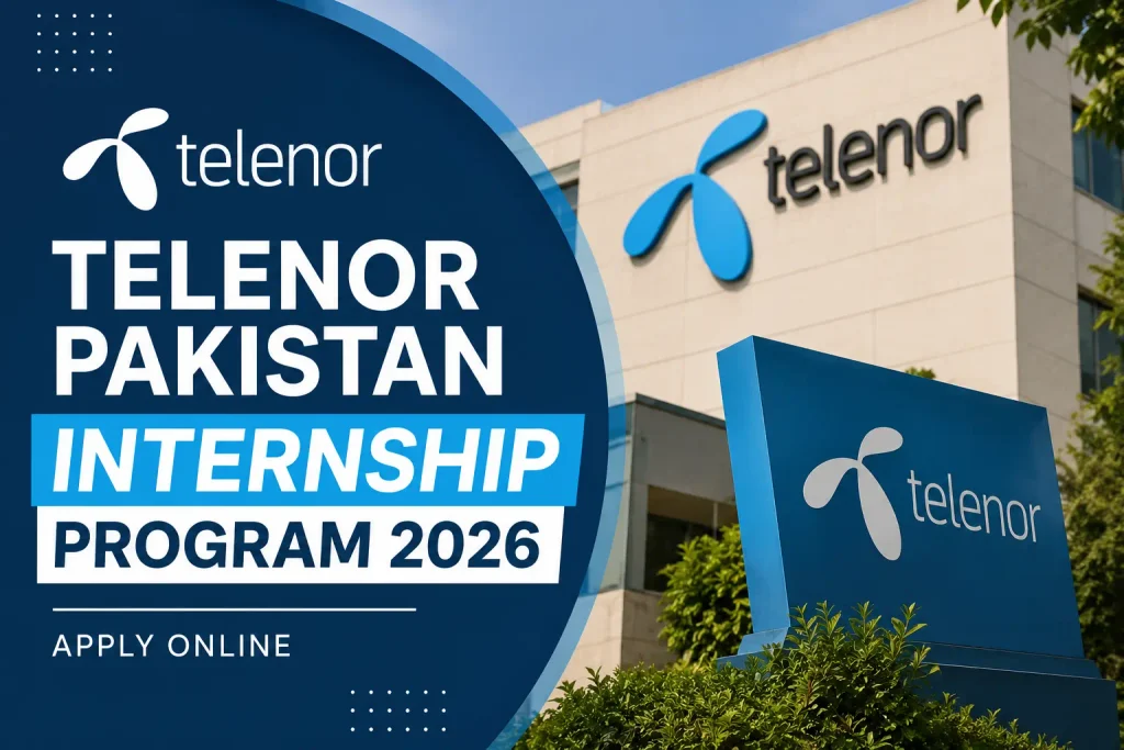 Telenor Pakistan Internship Program 2026 Apply Online