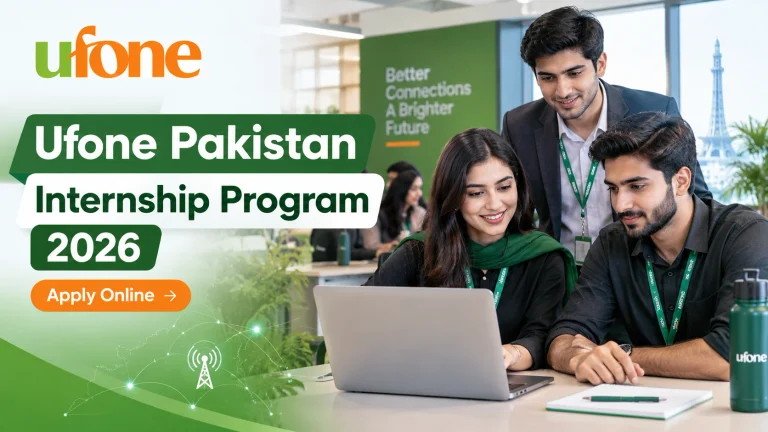 Ufone Pakistan Internship Program 2026 | Apply Online