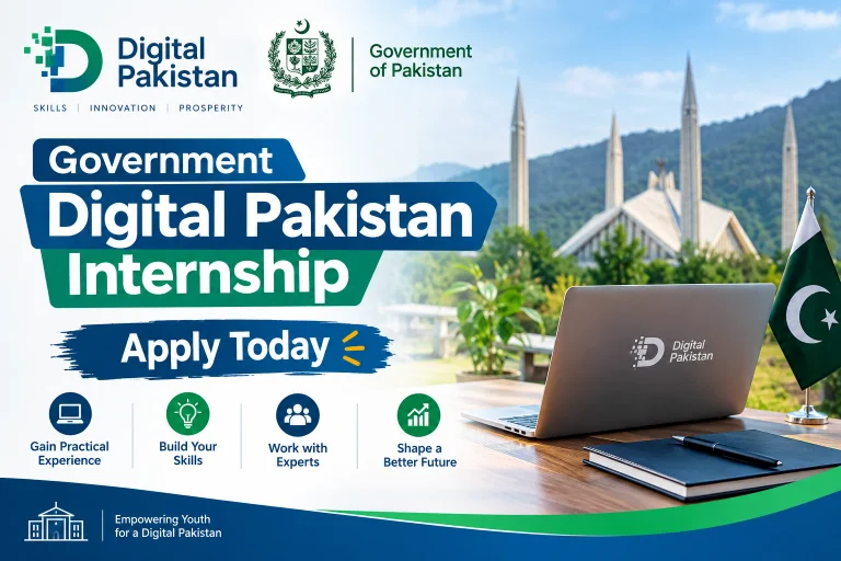 Government Digital Pakistan Internship 2026 Apply Today