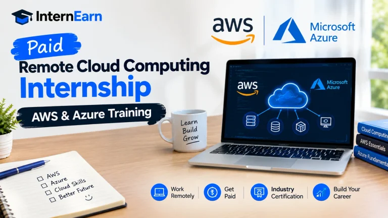 Paid Remote Cloud Computing Internship 2026 AWS & Azure Training