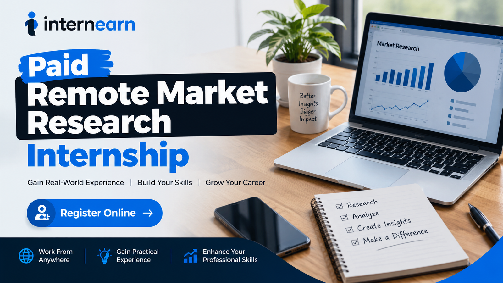 Paid Remote Market Research Internship 2026 Register Online