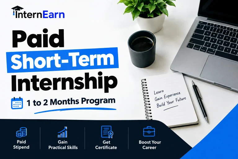Paid Short-Term Internship 2026 1 to 2 Months Program