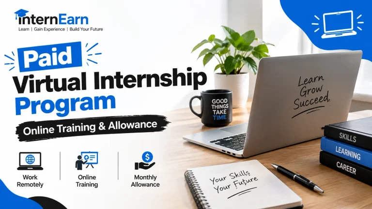 Paid Virtual Internship Program 2026 Online Training & Allowance