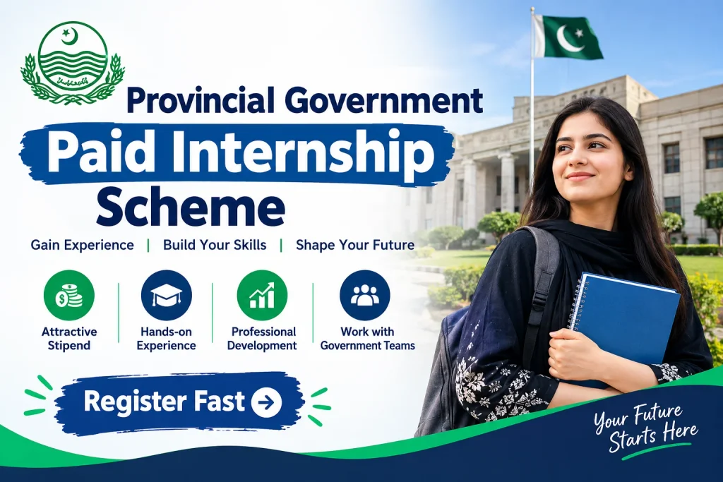 Provincial Government Paid Internship Scheme 2026 Register Fast